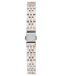 Bcbg Women's Quartz Rectangle Two-Tone Stainless Steel Watch 23mm