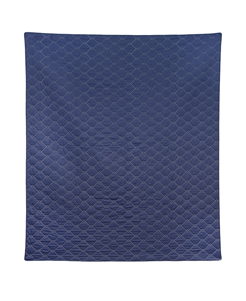 Donna Sharp Bluefield Star Reversible Throw, 50" x 60"