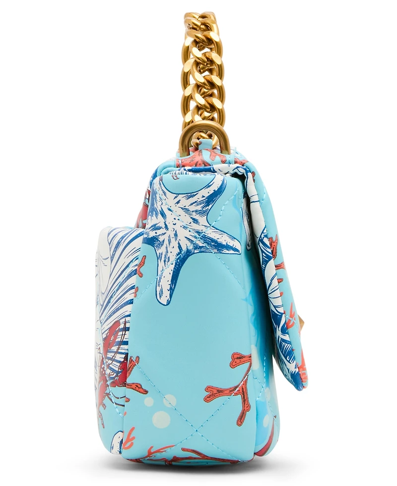 Betsey Johnson Pier Pressure Small Flap Handbag