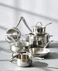 Farberware Stainless Steel Millennium Induction 10-Piece Cookware Set