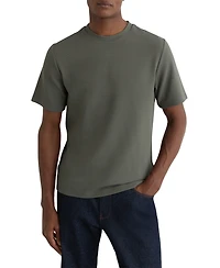 Reiss Men's Jack Textured Crew Neck T-shirt