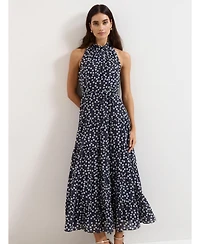 Phase Eight Women's Nita Navy Spot Maxi
