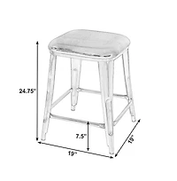 Butler Specialty Eastham 24.75 in Seat Height Iron Counter Stool