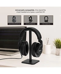 Behringer HPM1000 Closed Purpose Stereo Headphones, Bundle with Desktop Headphone Stand