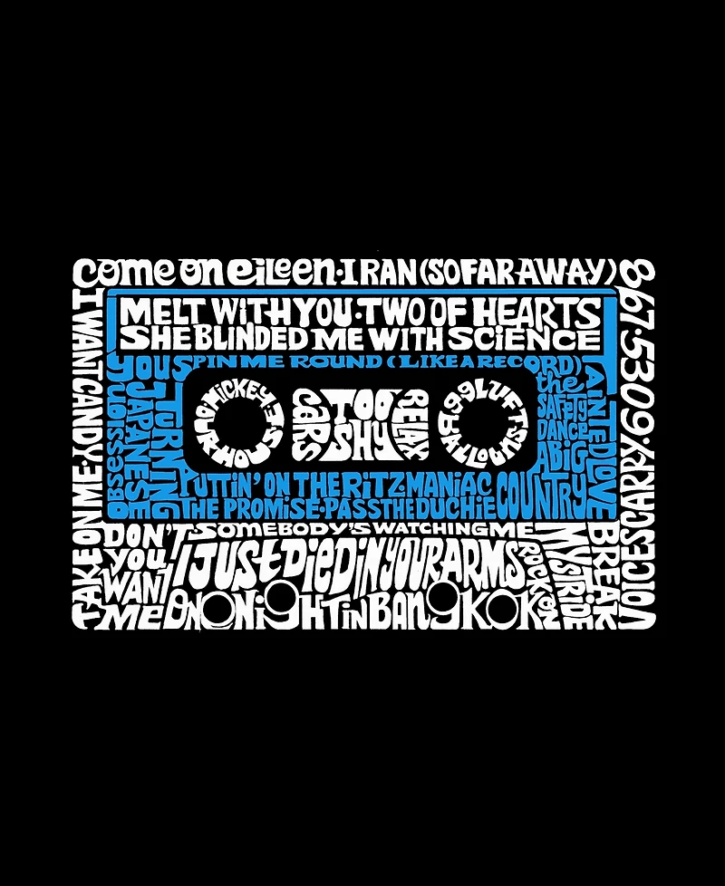 La Pop Art Men's Retro Inspired Graphic Tank Top