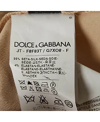 Pre-Owned Dolce & Gabbana Women's Printed Silk Top