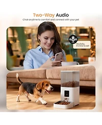 Cowsar Automatic Pet Feeder with Camera, WiFi, for Cats & Dogs