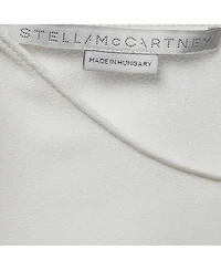 Pre-Owned Stella Mccartney Women's Crepe Slit Sleeve Detail Blouse