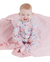 Magnetic Me Baby Girls' Whistledon Footie Long-Sleeve Coverall