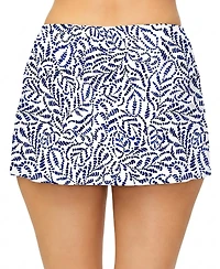 Island Escape Women's Nylon-Blend Poolside Skirtini Swim Bottoms, Macy's Exclusive