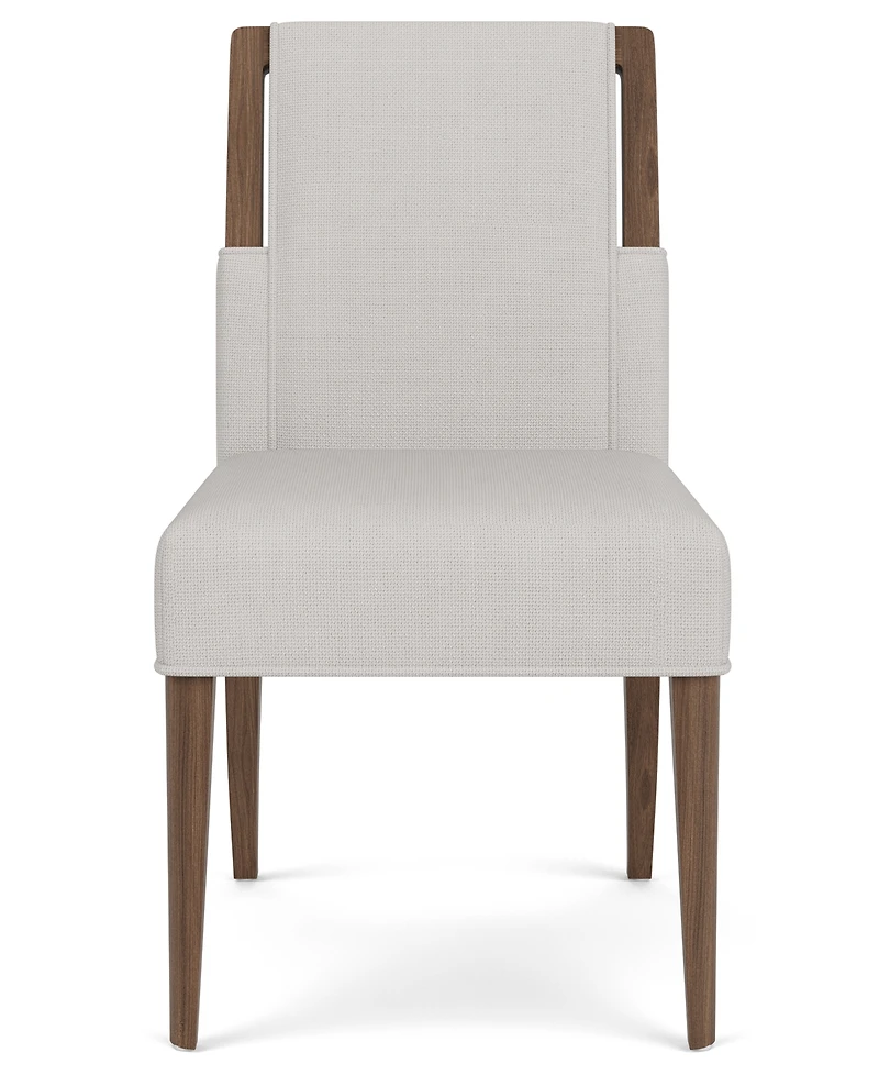 Amelie Rectangular 9-Piece Wood Dining Set (Table, 6 Wood Chairs and 2 Upholstered Chairs)