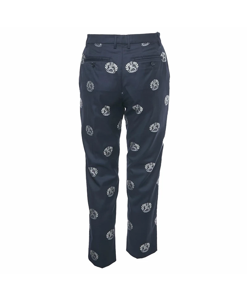 Pre-Owned Burberry Women's Brand Logo Jacquard Trousers