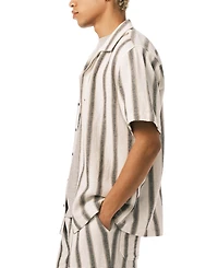 Buffalo David Bitton Men's Soriel Camp Collar Shirt