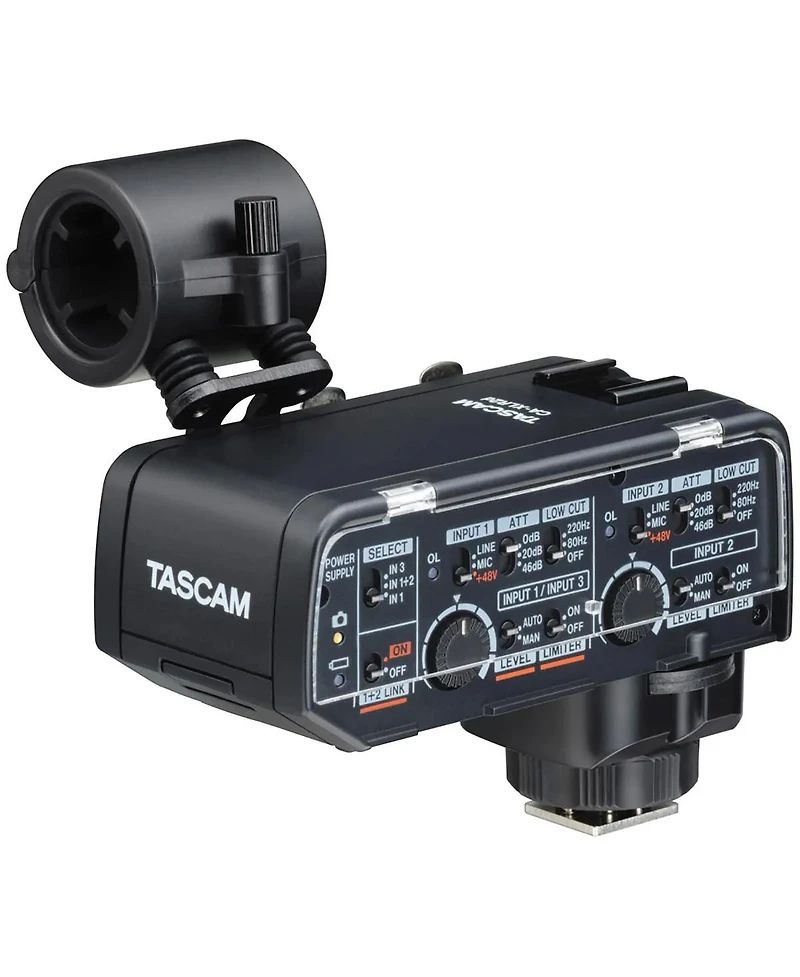 Tascam Ca-XLR2d-f XLR Microphone Adapter Kit for Fujifilm Cameras