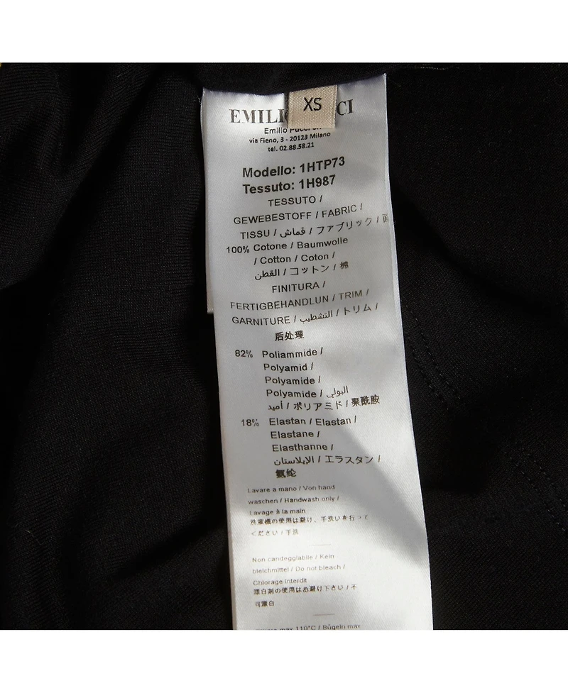 Pre-Owned Emilio Pucci Women's Cotton Logo T-Shirt