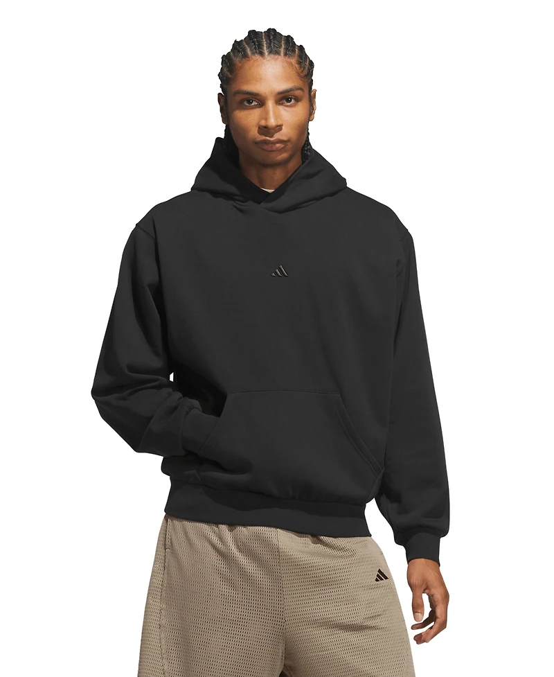 adidas Unisex Basketball Fleece Hoodie