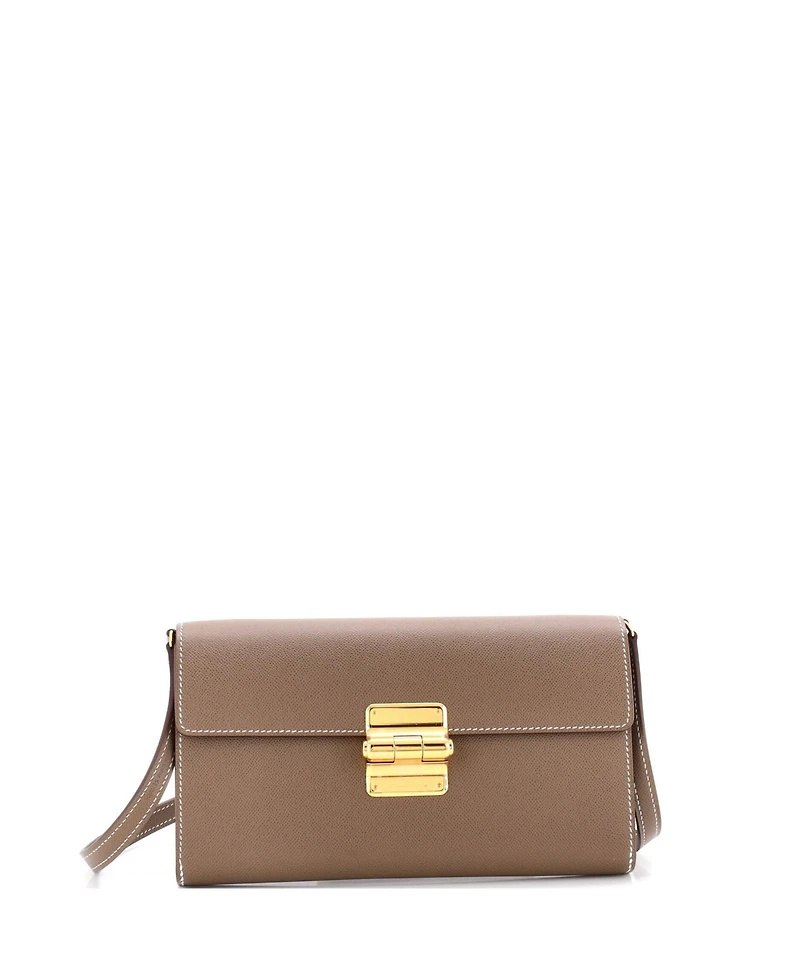 Pre-Owned HERMES Charniere To Go Pouch Madame