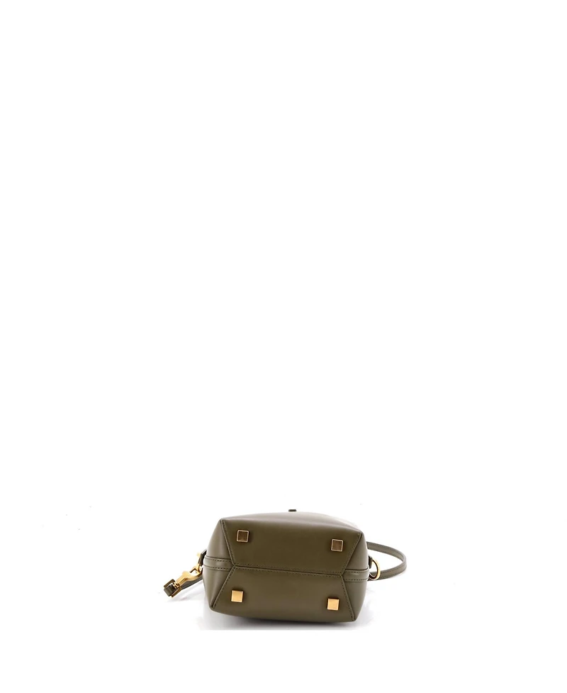Pre-Owned Saint Laurent Mini Le 37 Bucket Bag Leather