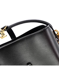 Pre-Owned Saint Laurent Mini Le 37 Bucket Bag Leather