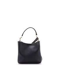 Pre-Owned Gucci Small Emblem Bucket Bag Leather