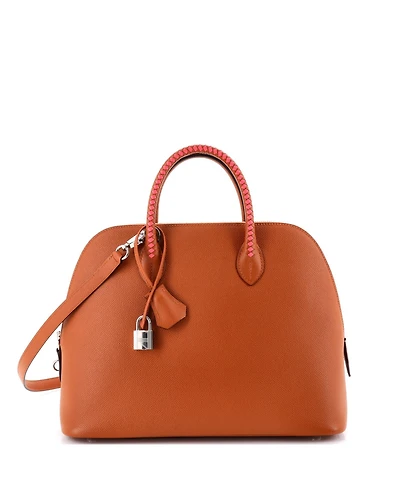 Pre-Owned HERMES 30 Bolide 1923 Bag Tressage Epsom