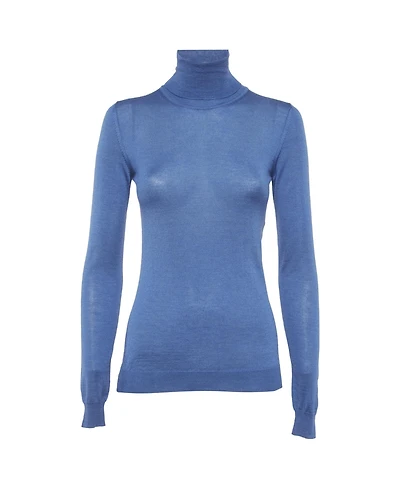 Pre-Owned Versace Women's Cashmere Knit Turtle Neck Sweater