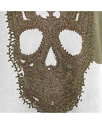 Pre-Owned Zadig & Voltaire Women's Skull Embellished Cotton Anael Tunic Sweater