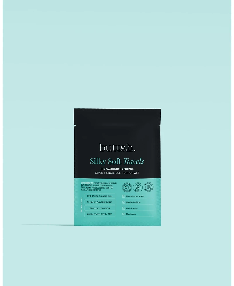 Free 2 pack of Silky Towels with any $30 Buttah Skin Purchase!