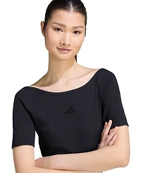 adidas Women's Logo Ribbed Dress