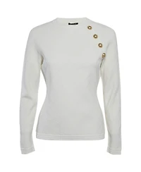 Pre-Owned Balmain Women's Textured Knit Pullover