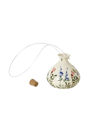 Uncommon Goods Hand-Painted Porcelain Hummingbird Feeder