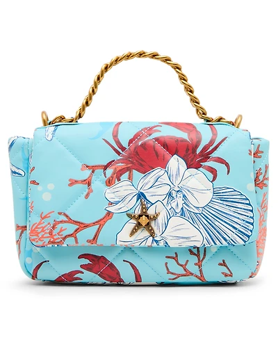 Betsey Johnson Pier Pressure Small Flap Handbag