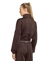 adidas Women's Hyperglam Track Cropped Training Top