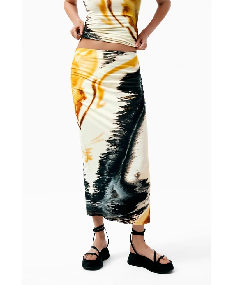 Desigual Women's Knit printed skirt