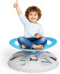 gaomon Kids Sensory Swivel Chair, Spinning Chair for Autistic Kids with Safety Handle and Non-Slip Design, Training Body Coordination