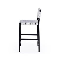 Butler Specialty Bromley Iron and Leather 24.5" Counter Stool
