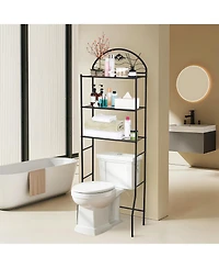 homfan Space-Saving 3-Tier Over Toilet Shelf