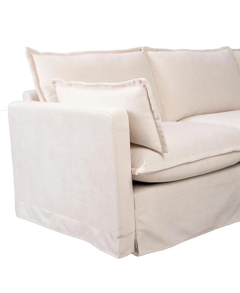 Streamdale Furniture 93.31" Modular Sectional Sofa Couch for Living Room, Modern L-shaped Sofa