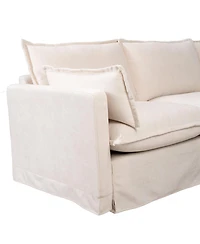 Streamdale Furniture 93.31" Modular Sectional Sofa Couch for Living Room, Modern L-shaped Sofa