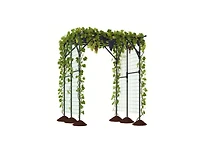 Slickblue Large Garden Arch Trellis for Climbing Plants and Vines