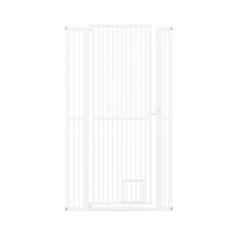 Ruie 67.5 inch Extra Tall Pet Gate with 30.5-41 in Adjustable Width Opening