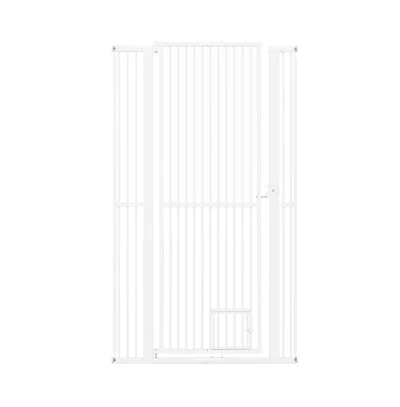 Ruie 67.5 inch Extra Tall Pet Gate with 30.5-41 in Adjustable Width Opening