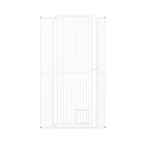 Ruie 67.5 inch Extra Tall Pet Gate with 30.5-41 in Adjustable Width Opening