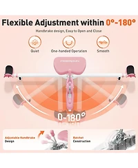 Fed Fitness Leg Stretcher Machine, Heavy Duty Split Trainer for Flexibility and Hip Tension Relief, Home Gym Fitness Equipment