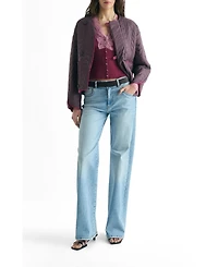 Scalpers Women's Reversible Padded Jacket