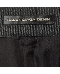 Pre-Owned Balenciaga Women's Denim Mini Skirt