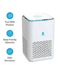 Pursonic Clean Air and Aromatherapy Bundle - True Hepa Air Purifier with 12 Essential Oils