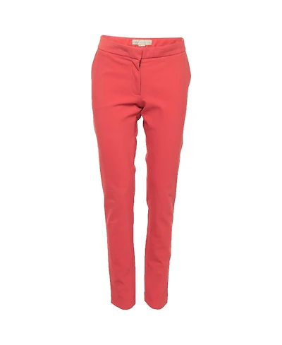 Pre-Owned Stella Mccartney Women's Twill Regular Fit Trousers