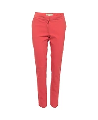 Pre-Owned Stella Mccartney Women's Twill Regular Fit Trousers