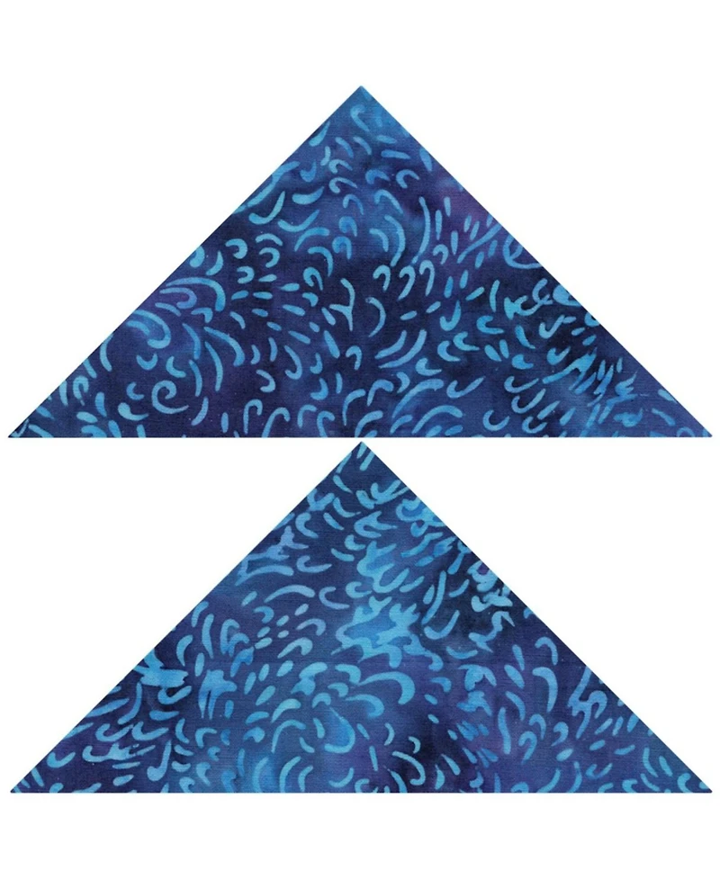 AccuQuilt Go Flying Geese-3 1/2" x 6 1/2" Die (3" x 6" Finished) | Perfect for Quilting Projects | Cuts Half Square Triangles | No Measuring Needed